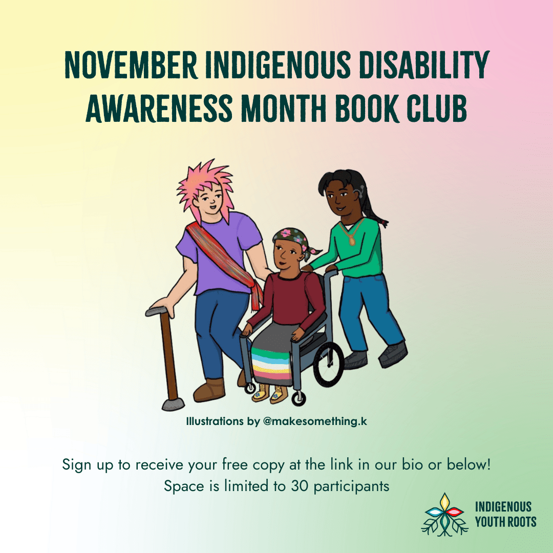 November Indigenous Disability Awareness Month Book Club event.